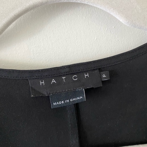 HATCH Black Slouch Dress - Size Petite (Maternity) - Picture 7 of 7